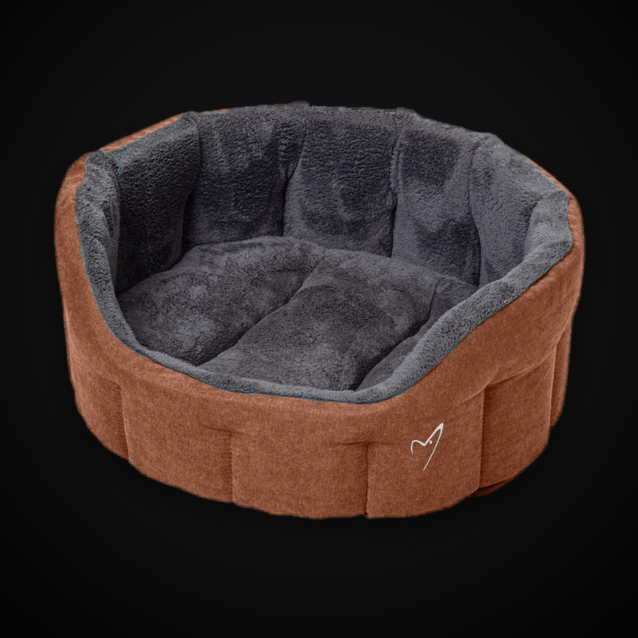 Camden Deluxe Bed XL catalogue image 7 on MajorPaw black studio background