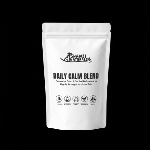 Daily Calm Blend for Large Dogs on black background