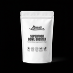 Superfood Blend for Large Dogs on black background