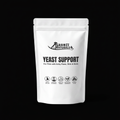 Yeast Support Powder for Large Dogs on black background