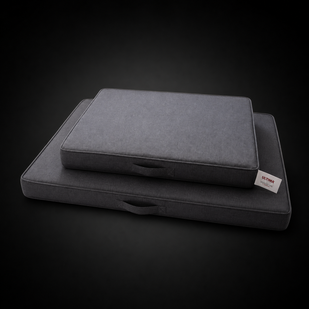 Memory Foam Sleeper Large on MajorPaw black studio background