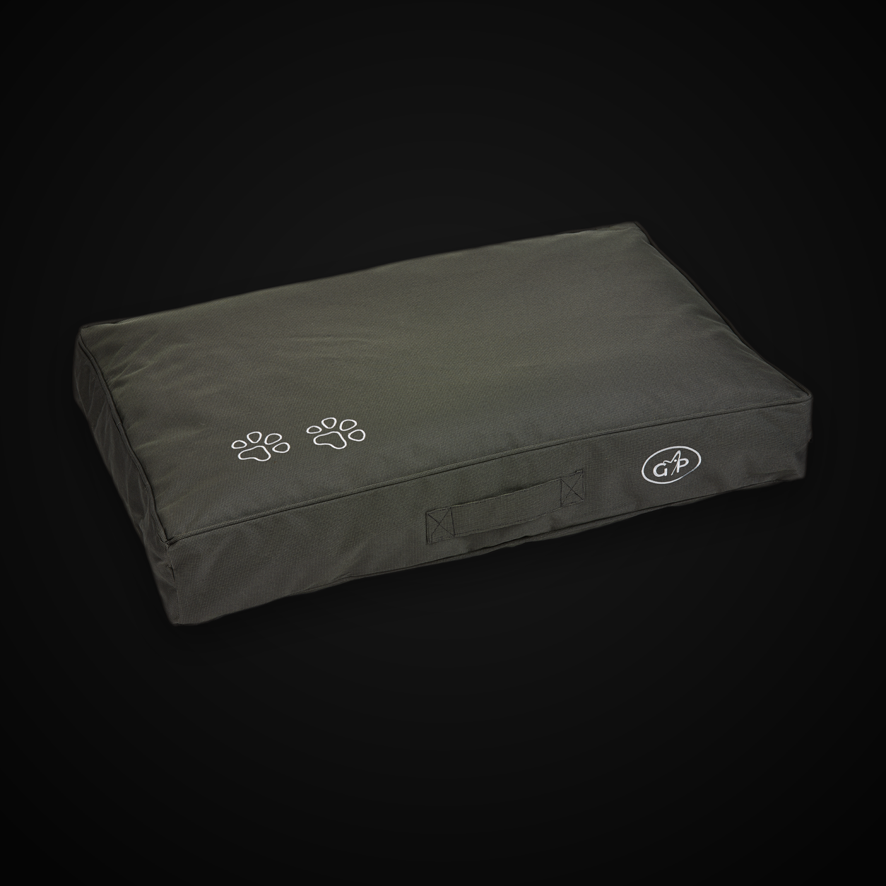 Outdoor Sleeper Large - Green on MajorPaw black studio background