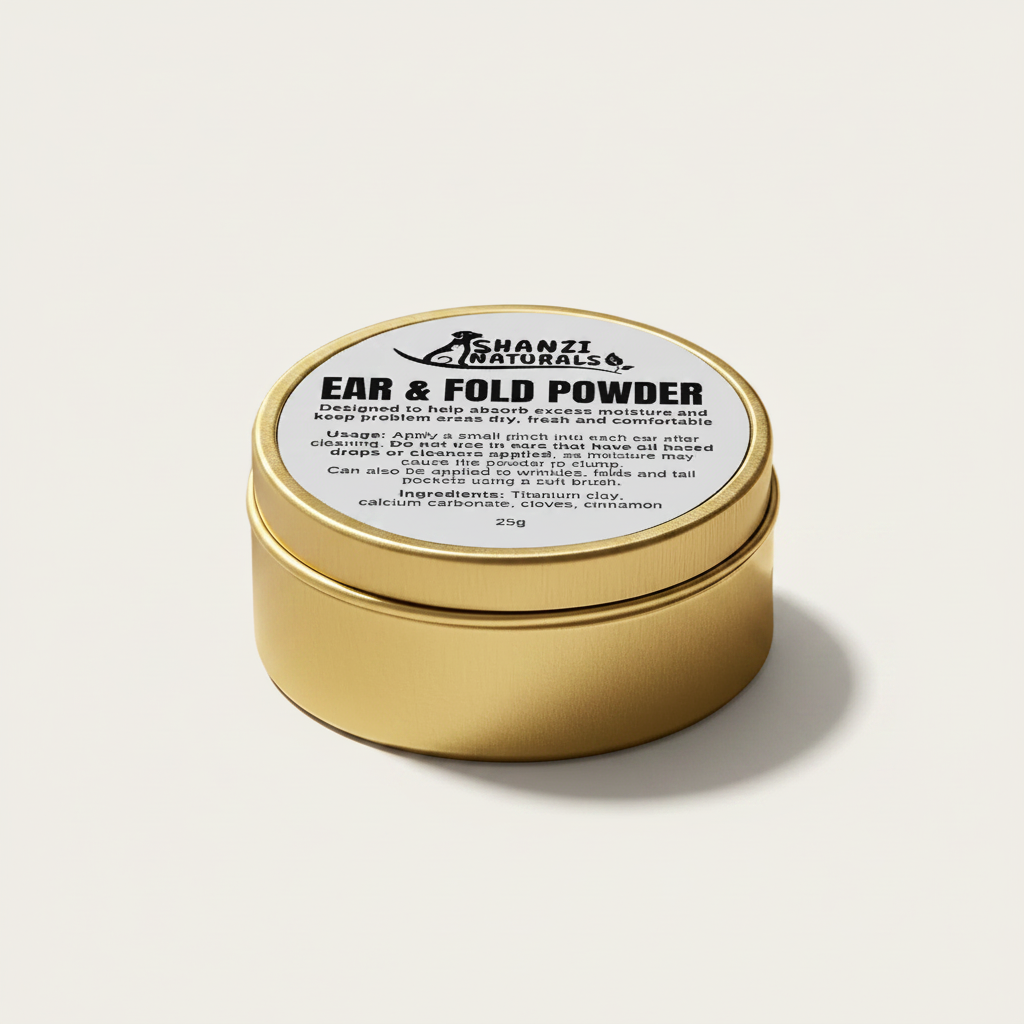 Ear & Fold Powder – Skin Fold Care for Large Dogs